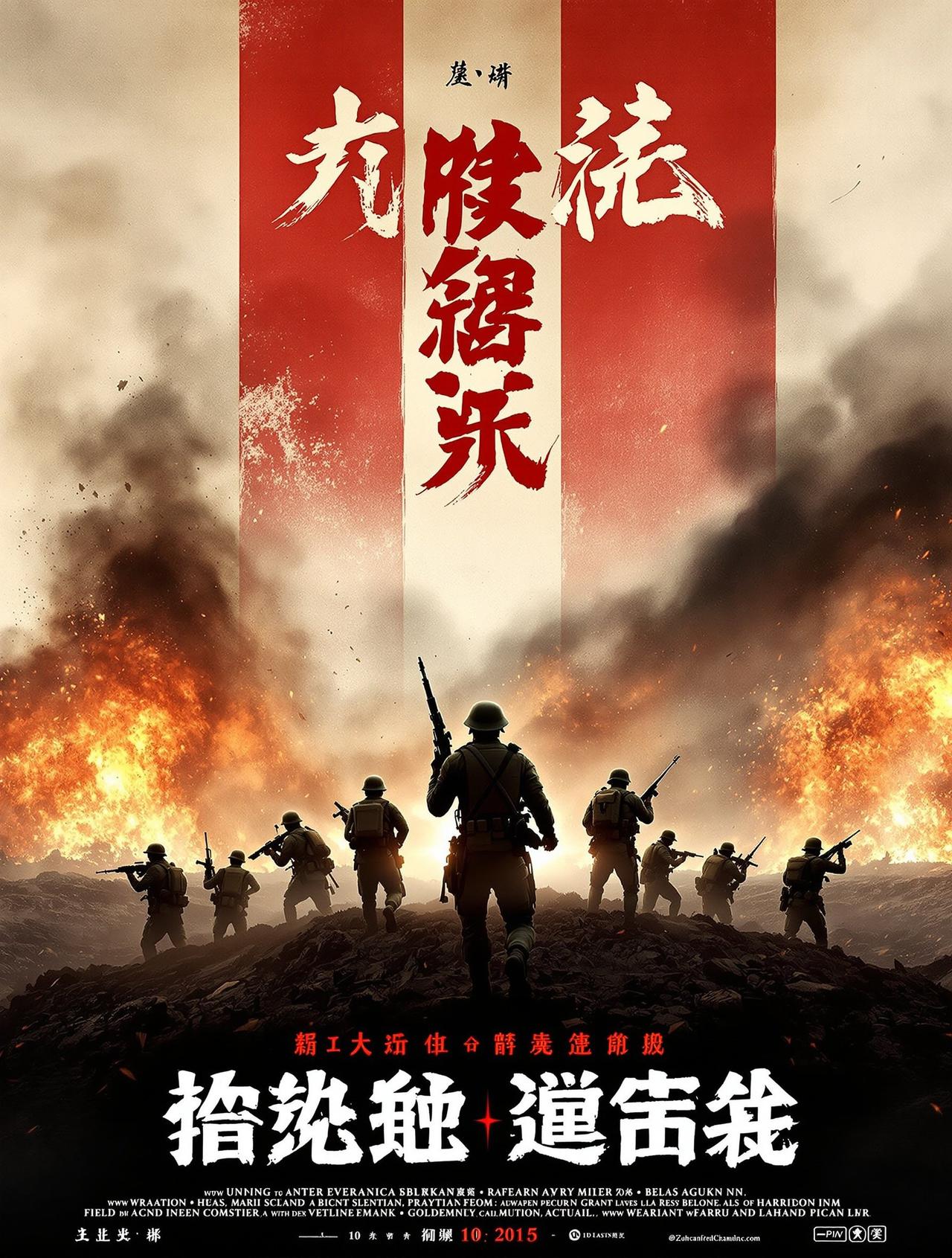 《烽火少年》高清海报 - 淘淘影院青春抗战剧