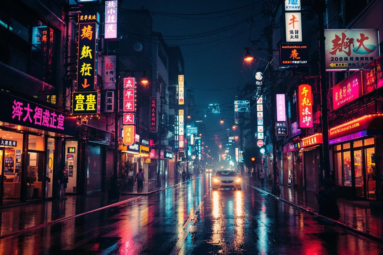 《都市夜行》剧照 - 都市夜景